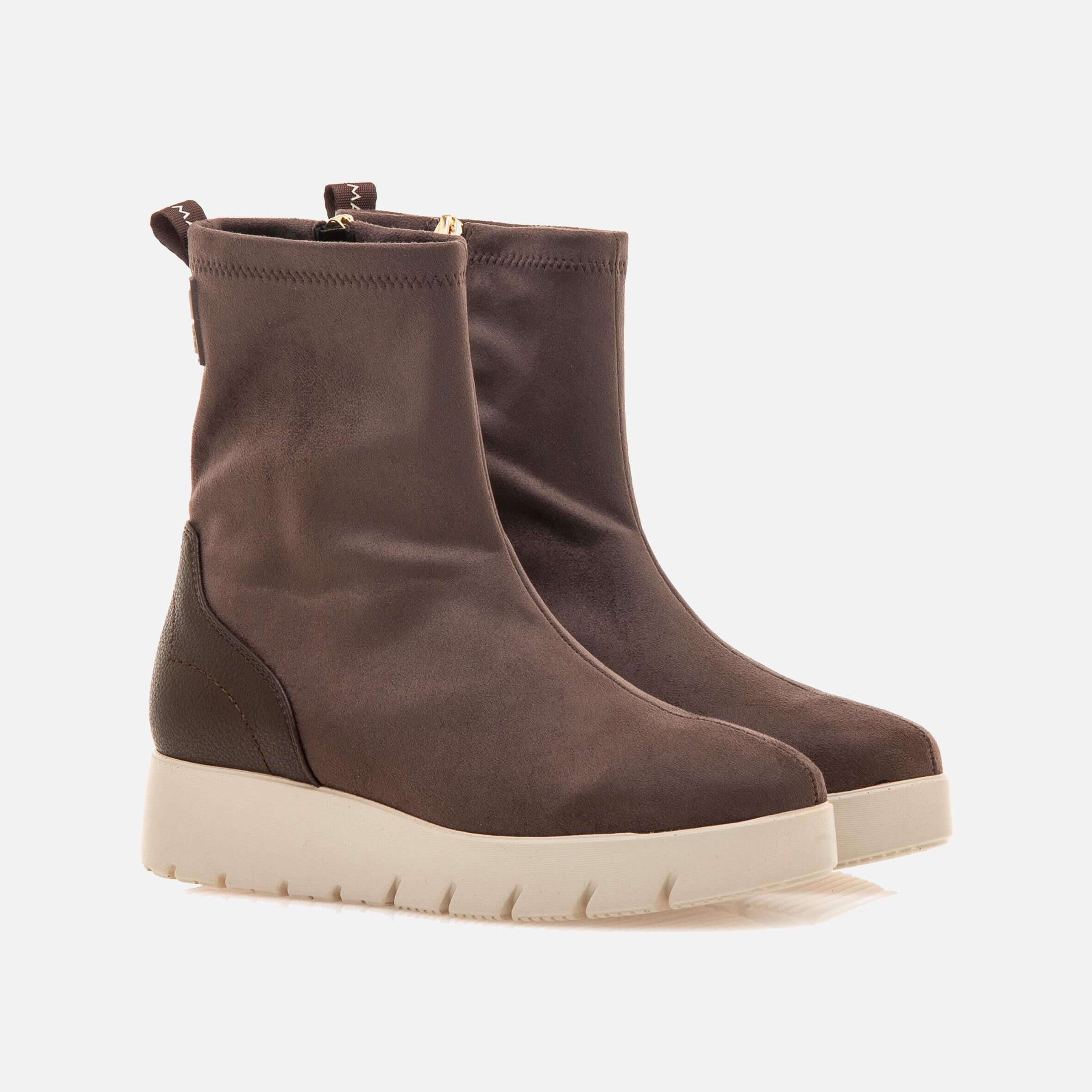 Acheter BURANO marron 57714 Bottines plates Mariamare pour Femme